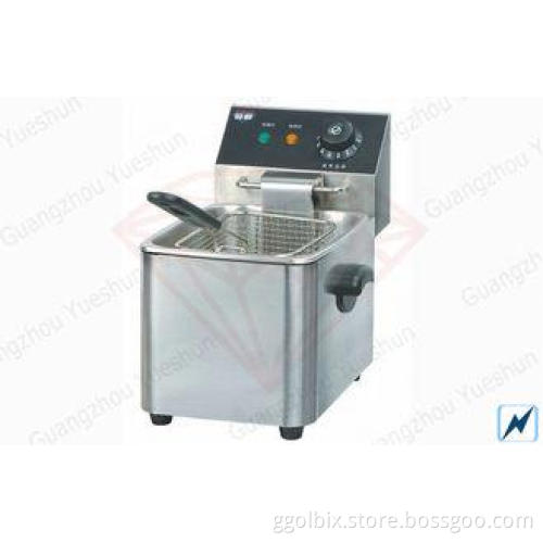 4L Counter Top Commercial Deep Fryers For Supermarkets , Ni